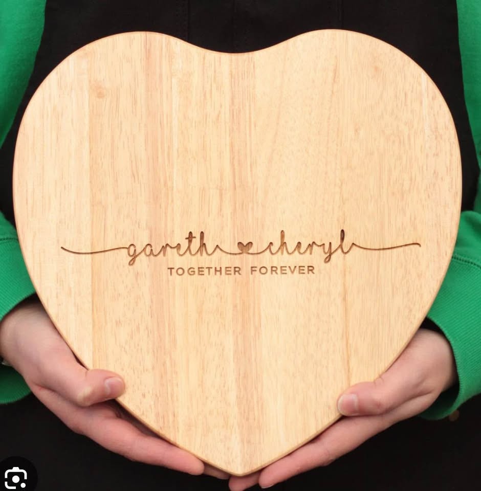 Aloha Heart Shaped Charcuterie Board Bundle
