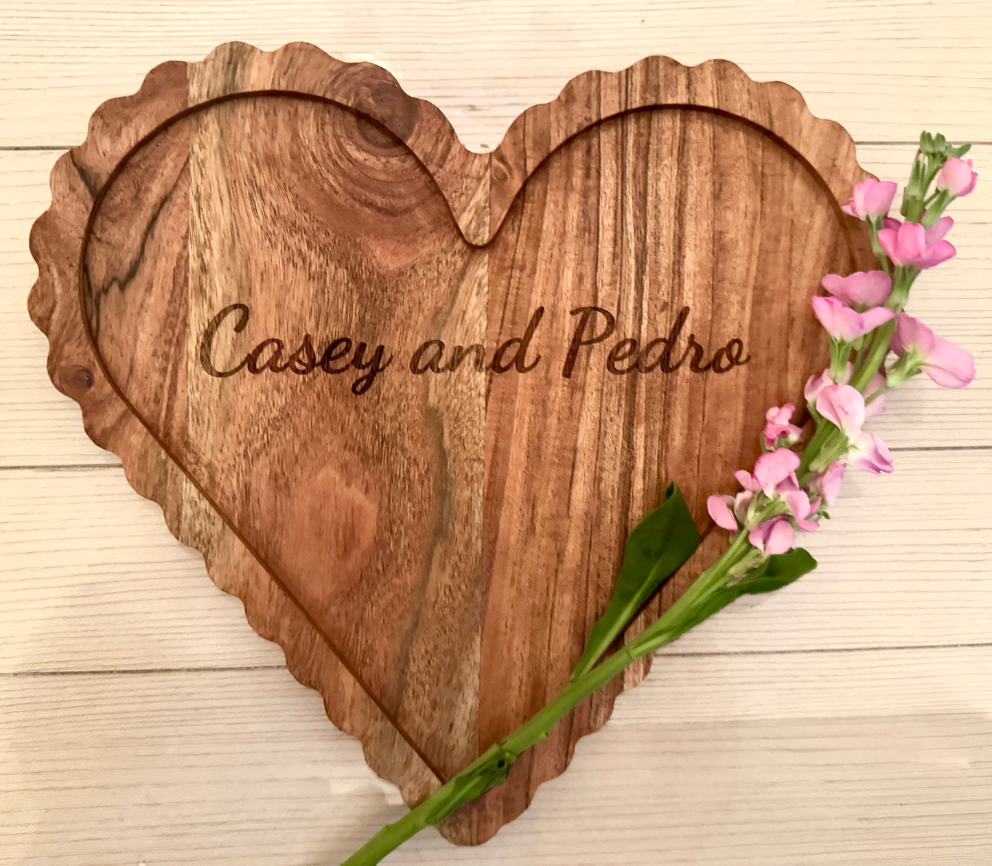 Aloha Heart-Shaped Charcuterie Board Bundle