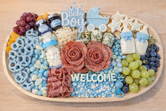 BABY SHOWER / “OH BABY” / BAPTISM CHARCUTERIE BOARD