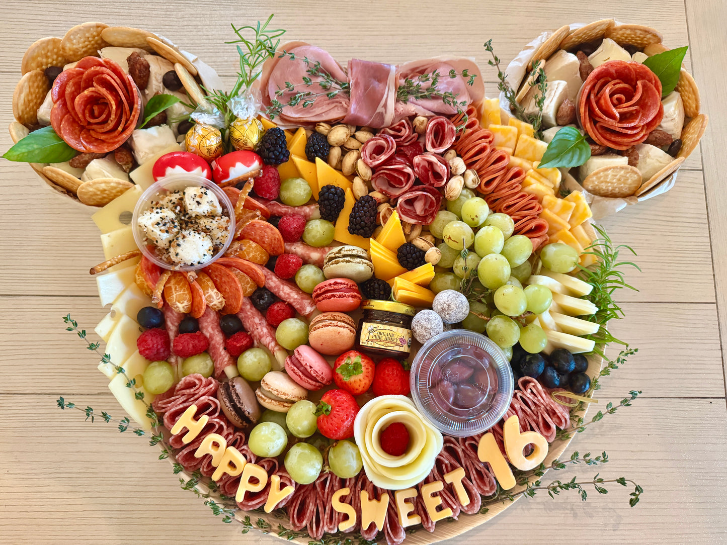 Mickey Shaped Charcuterie Board Bundle