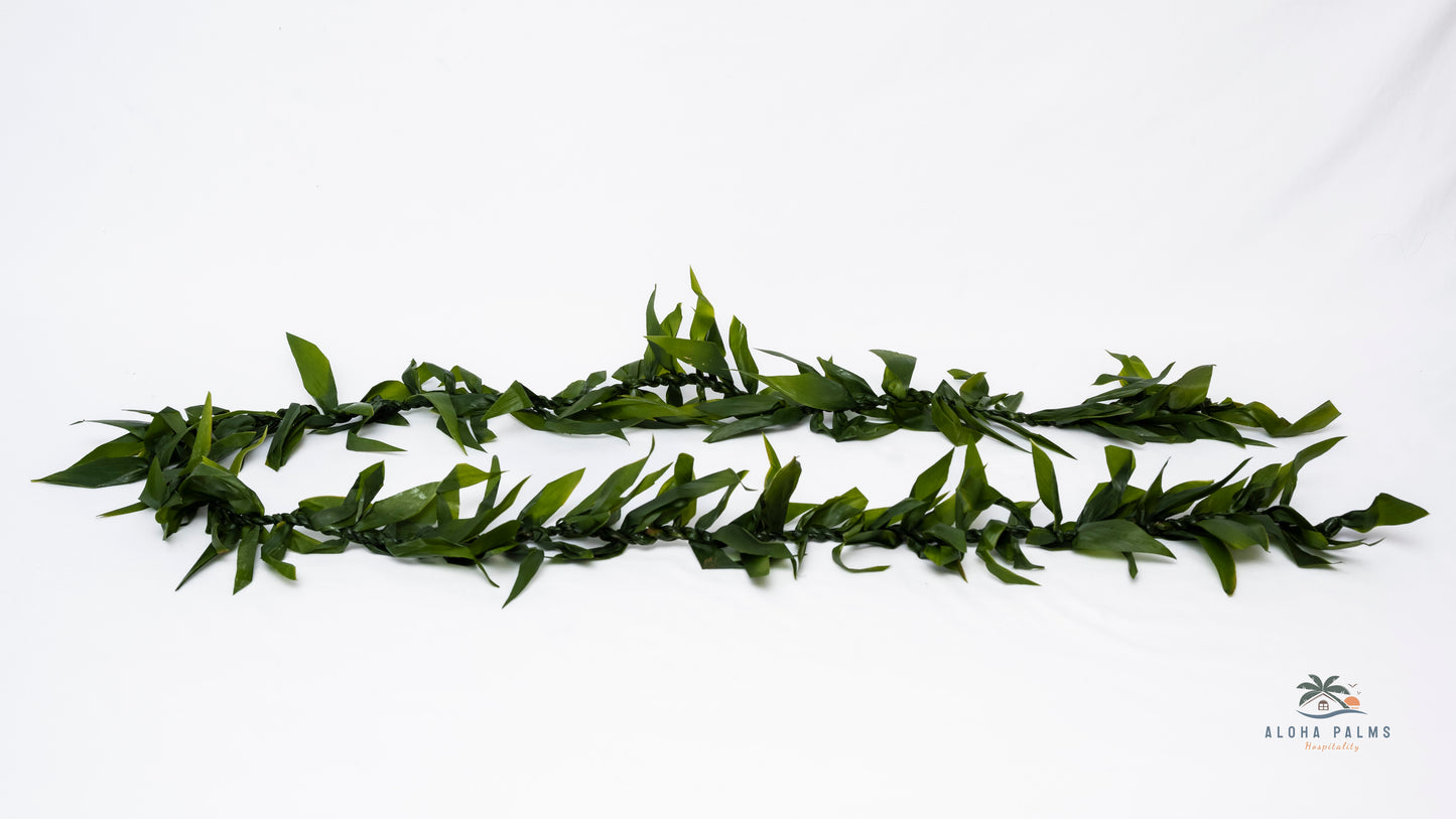 Hand-Delivered Fresh Ti Leaf Green Leis