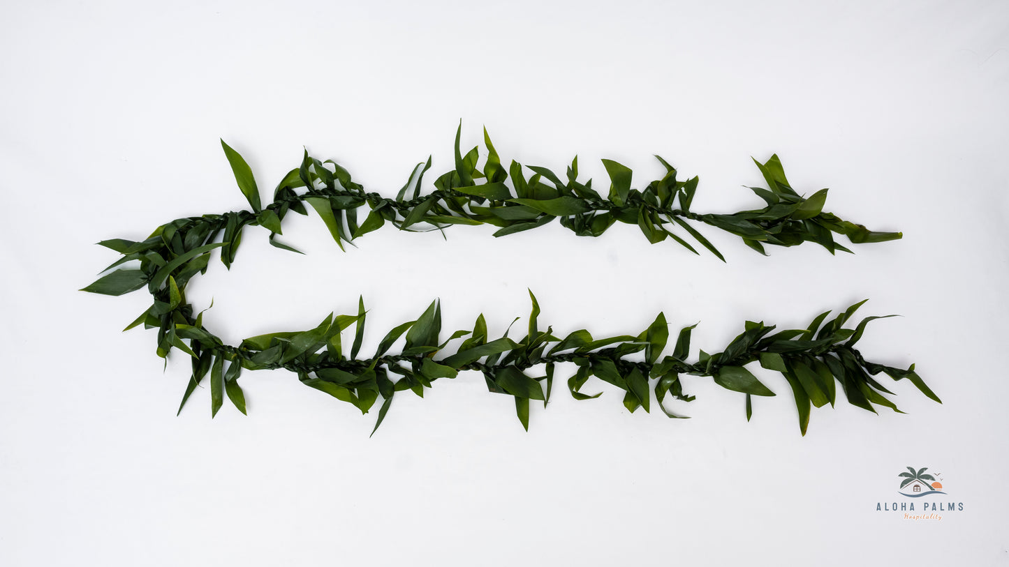 Hand-Delivered Fresh Ti Leaf Green Leis