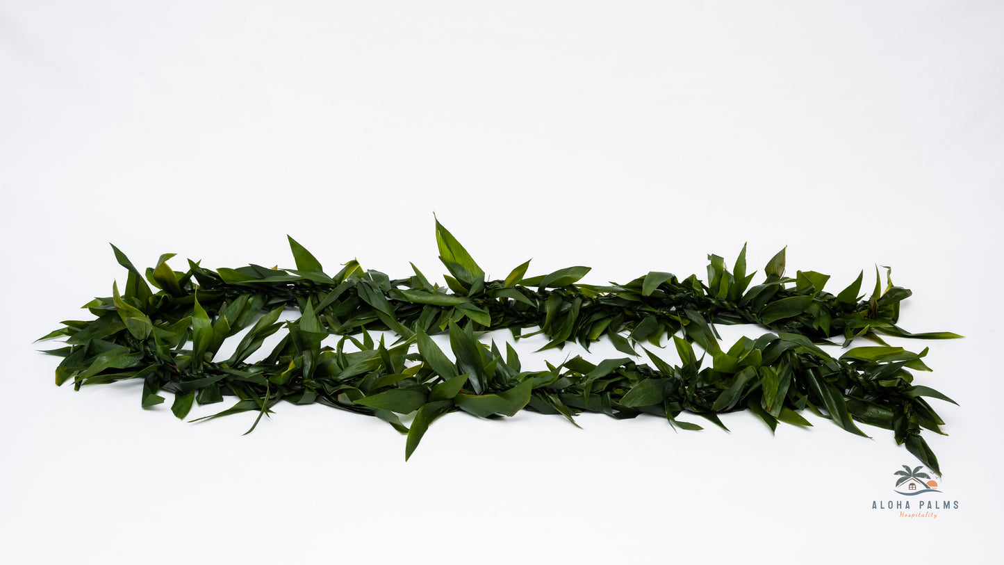 Hand-Delivered Fresh Ti Leaf Green Leis
