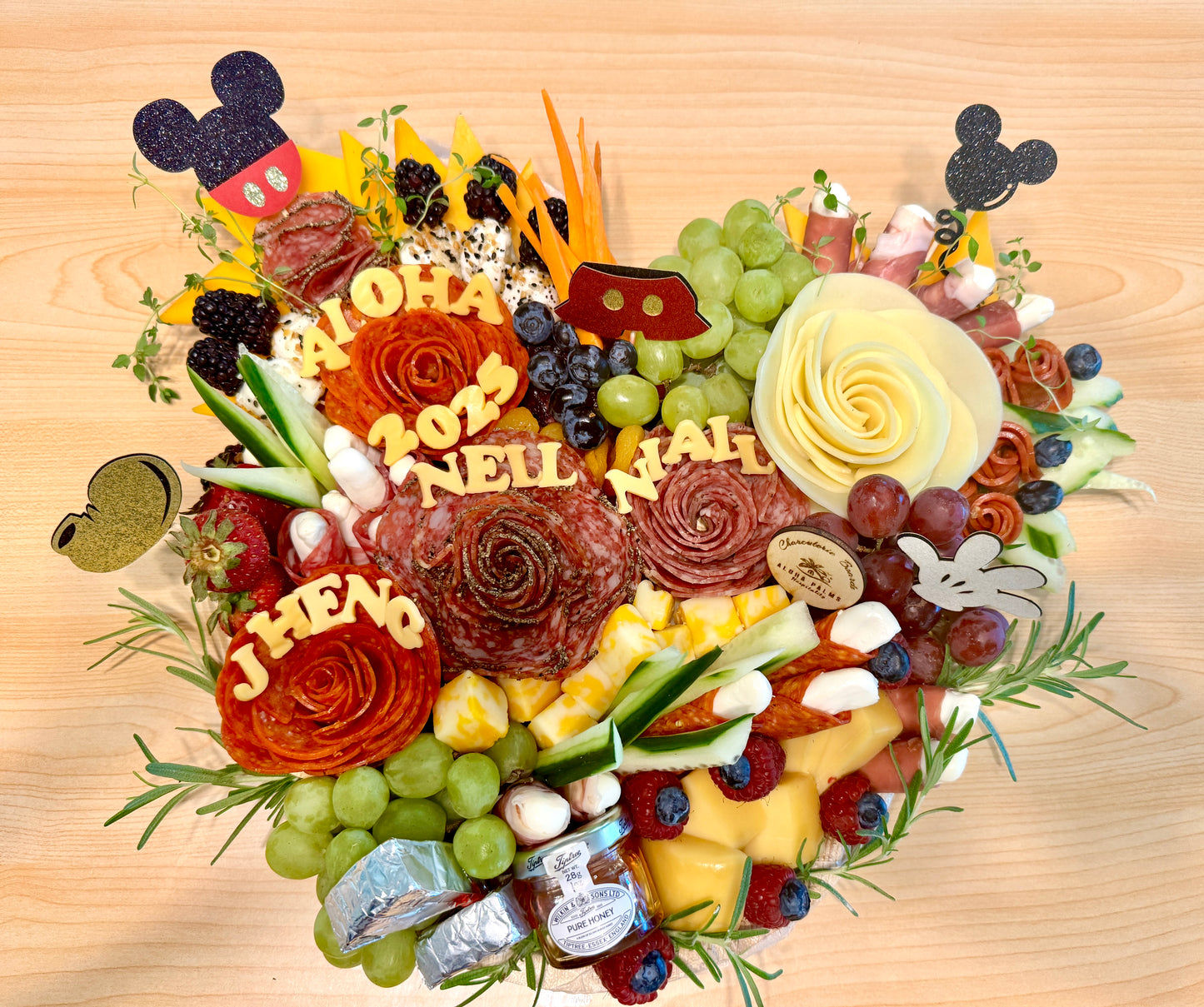 Mickey Shaped Charcuterie Board Bundle