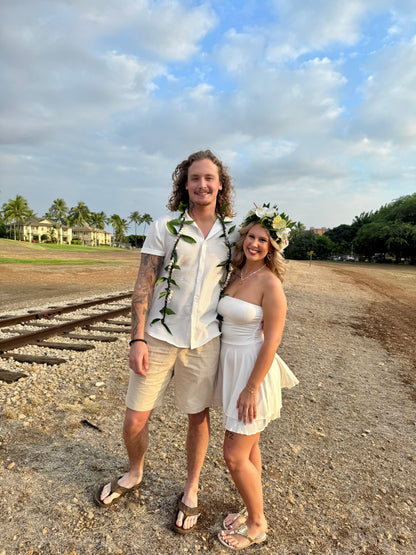Floral Crown Lei (Lei Poʻo / Haku Lei)