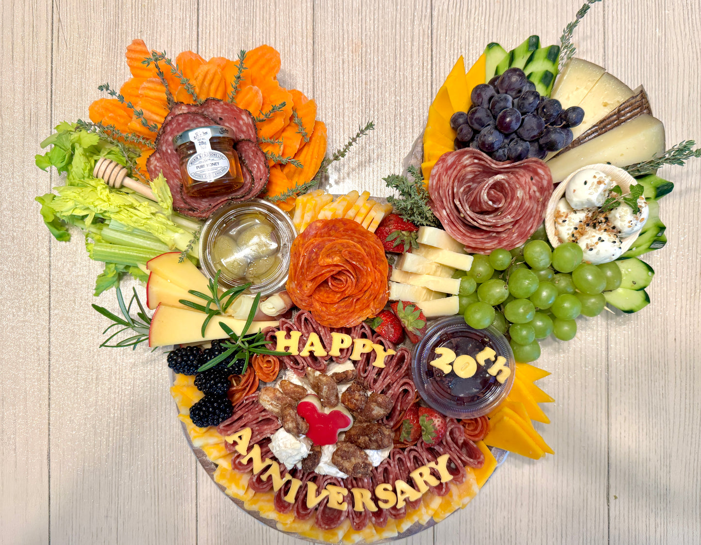 Mickey Shaped Charcuterie Board Bundle
