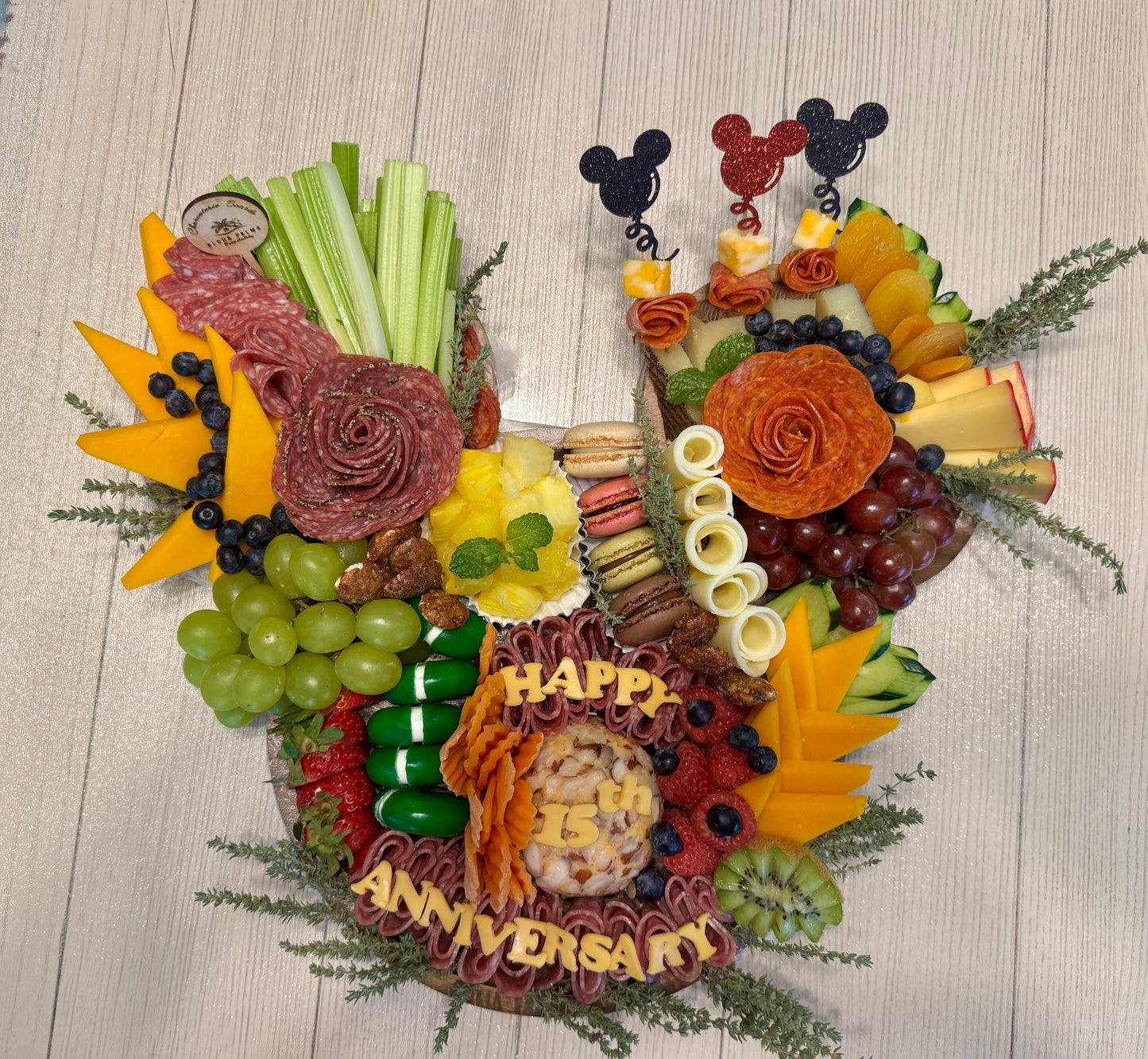 Mickey Shaped Charcuterie Board Bundle