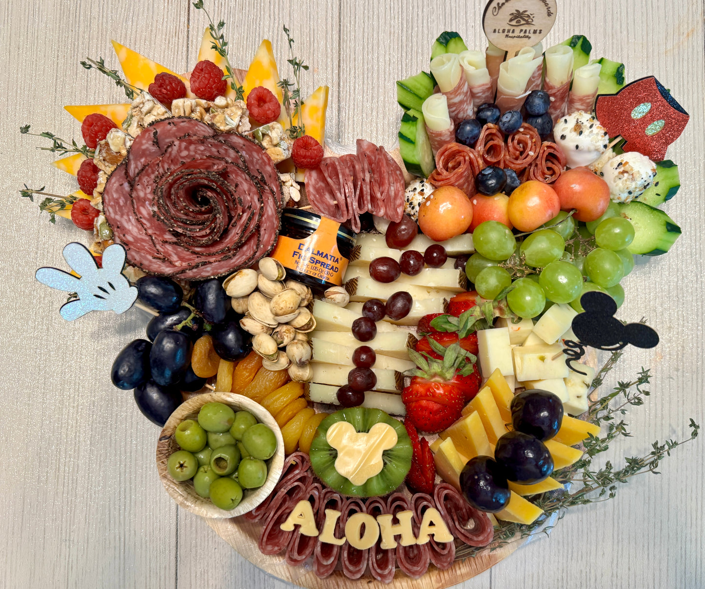 Mickey Shaped Charcuterie Board Bundle