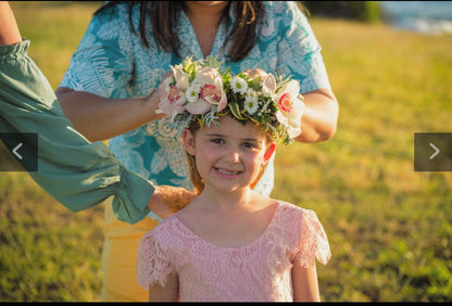 Floral Crown Lei (Lei Poʻo / Haku Lei)