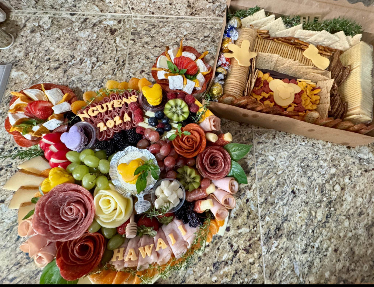 Mickey Shaped Charcuterie Board Bundle