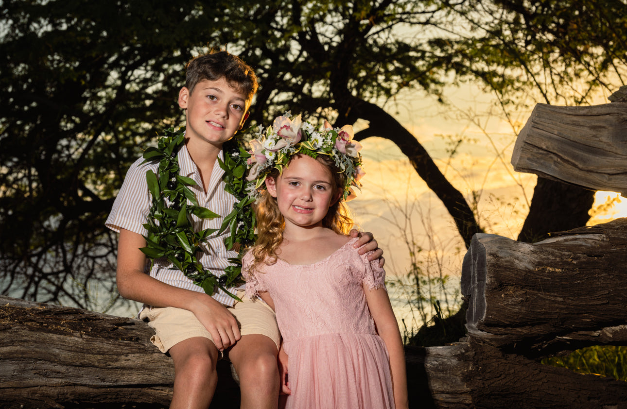 Floral Crown Lei (Lei Poʻo / Haku Lei)