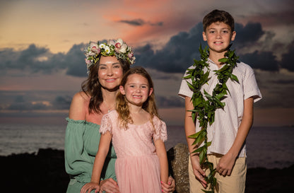 Floral Crown Lei (Lei Poʻo / Haku Lei)