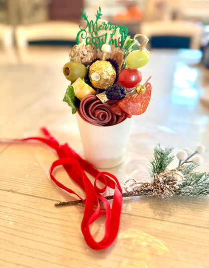 Rainbow in a Cup – Individually Packed Charcuterie Cup