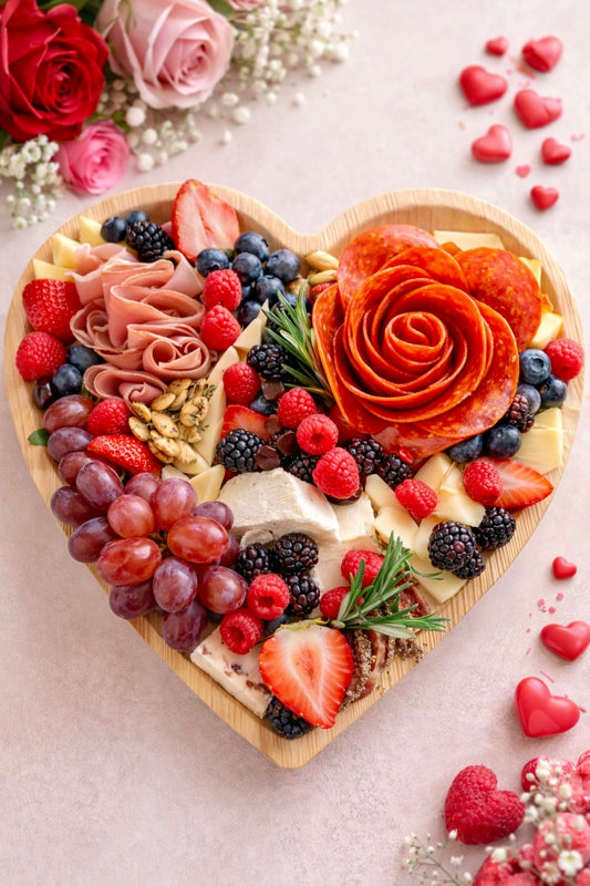 LIMITED EDITION – VALENTINE’S HEART CHARCUTERIE BOARD