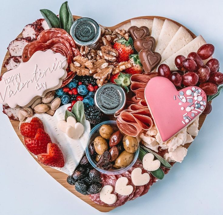Aloha Heart Shaped Charcuterie Board Bundle