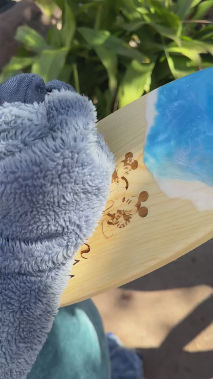 Lilo & Stitch-Inspired Keepsake Surfboard
